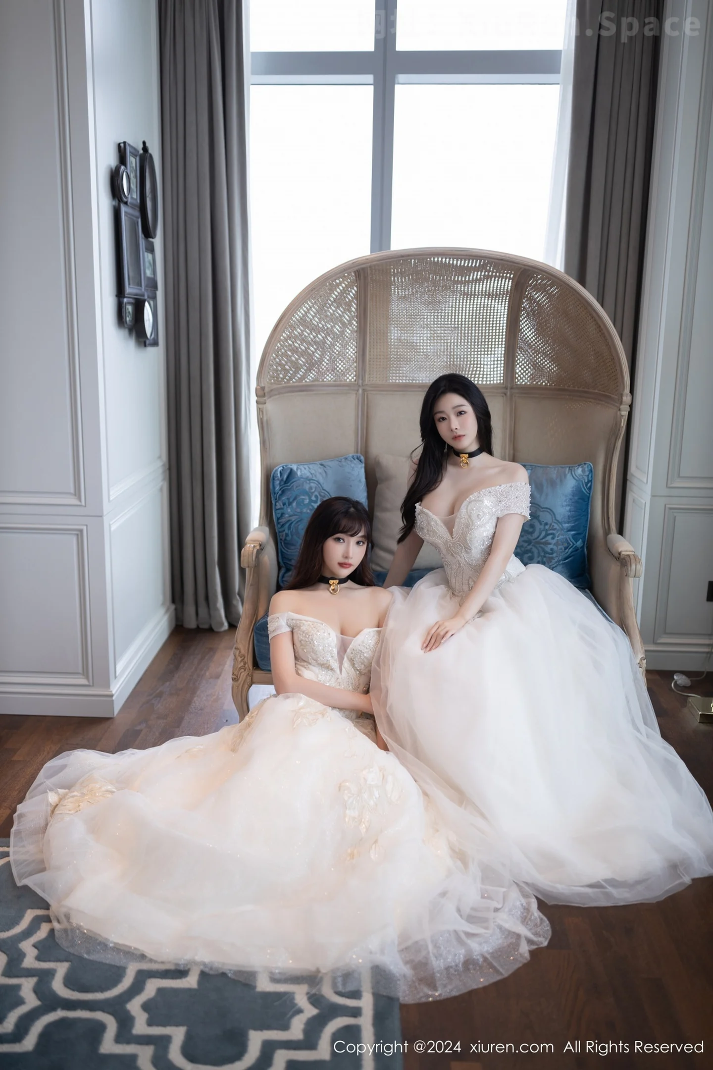 图片[5]-[Xiuren秀人网] 2024.11.28 VOL.9517 模特合集艺艺yiyi＆大美妞性感豹纹情趣内衣秀曼妙身材诱惑写真58P-秀人网官方网站